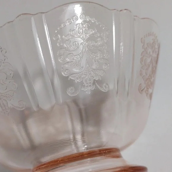 Vintage Etched Bowl - Picture 5 of 7